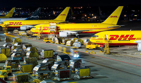 পণ্যসম্ভার পরিবহন ট্র্যাকিং DHL আন্তর্জাতিক মালবাহী 3-5 কার্যদিবস